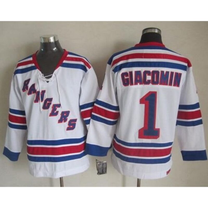 6861b804528ae_1 Rangers #1 Eddie Giacomin White CCM Throwback Stitched NHL Jersey