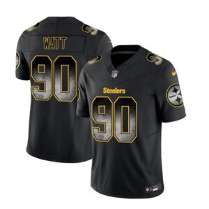6861b86b014ef_1 Men's Pittsburgh Steelers #90 T.J. Watt Black 2023 F.U.S.E. Smoke Vapor Untouchable Limited Stitched Jersey