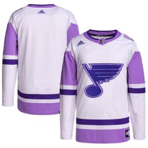 6861b89f56178_1 Women's St. Louis Blues Blank White/Purple Stitched Jersey