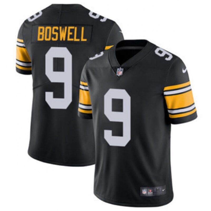 6861b8f4cf595_1 Men's Pittsburgh Steelers #9 Chris Boswell Black Vapor Untouchable Stitched Jersey