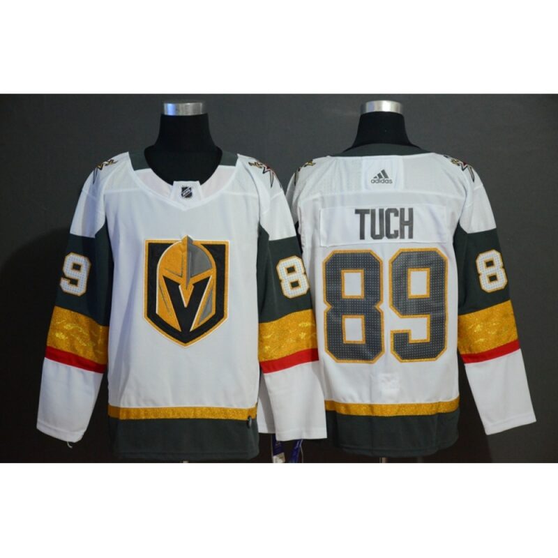 6861b8f57a525_1 Men's Vegas Golden Knights #89 Alex Tuch White Stitched NHL Jersey