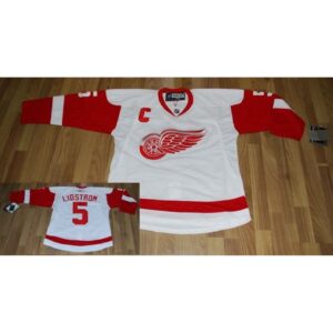 6861b9d18a629_1 Red Wings #5 Nicklas Lidstrom Stitched White NHL Jersey