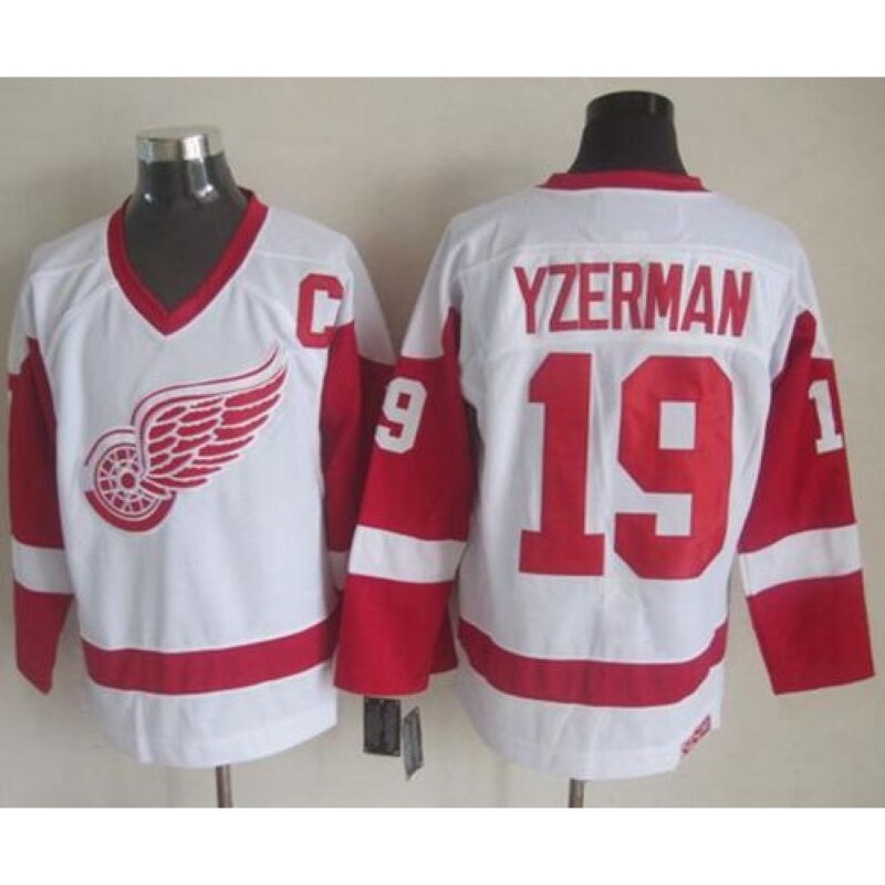 6861bb33c50a1_1 Red Wings #19 Steve Yzerman White CCM Throwback Stitched NHL Jersey