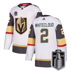 6861bb4bdf0fd_1 Men's Vegas Golden Knights #2 Zach Whitecloud White 2023 Stanley Cup Final Stitched Jersey