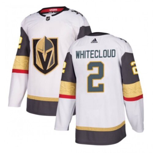 6861bb4f3b398_1 Men's Vegas Golden Knights #2 Zach Whitecloud White Stitched Jersey