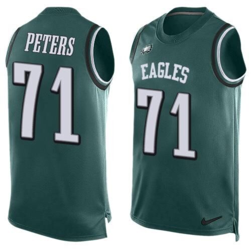 6861bb76cc052_1 Eagles #71 Jason Peters Midnight Green Team Color Men's Stitched NFL Limited Tank Top Jersey