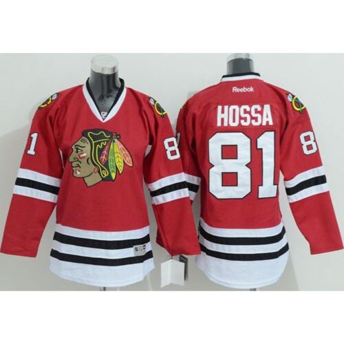 6861bbc0b69e8_1 Blackhawks #81 Marian Hossa Stitched Red Youth NHL Jersey