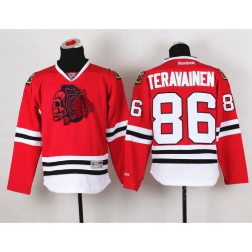 6861bbd40da76_1 Blackhawks #86 Teuvo Teravainen Red(Red Skull) Stitched Youth NHL Jersey