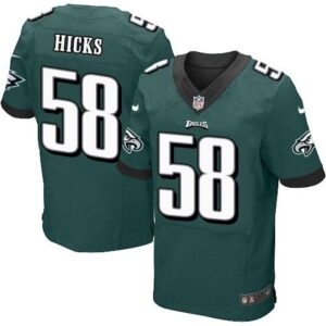 6861bc5982079_1 Eagles #58 Jordan Hicks Midnight Green Team Color Men's Stitched NFL New Elite Jersey