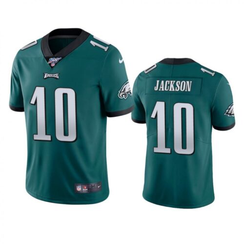 6861bc758dda0_1 Men's Philadelphia Eagles #10 DeSean Jackson Green 2019 100th Season Vapor Untouchable Limited Stitched NFL Jersey