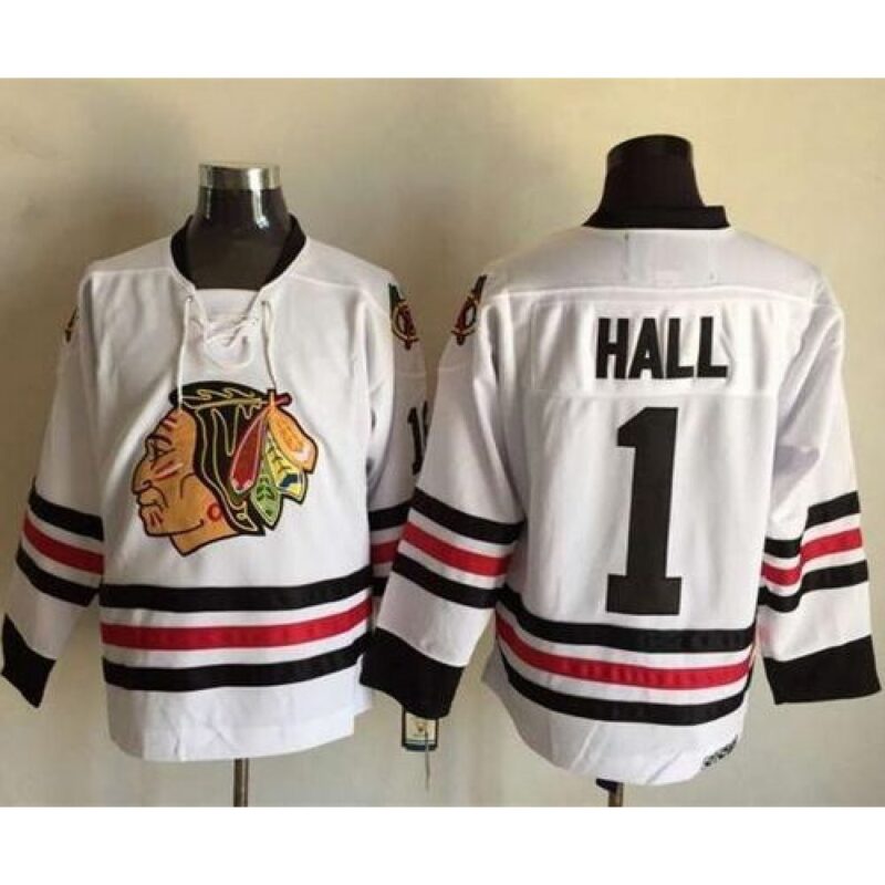 6861bc78b2c28_1 Blackhawks #1 Glenn Hall White CCM Throwback Stitched NHL Jersey