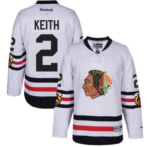 6861bcafc7ef0_1 Blackhawks #2 Duncan Keith White 2017 Winter Classic Stitched Youth NHL Jersey