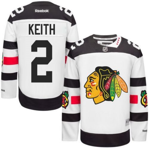 6861bcb2b4b42_1 Blackhawks #2 Duncan Keith White 2016 Stadium Series Stitched Youth NHL Jersey