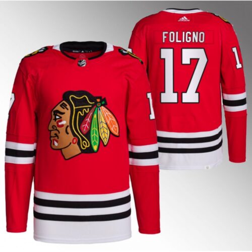 6861bd3ca4335_1 Men's Chicago Blackhawks #17 Nick Foligno Red Stitched Hockey Jersey