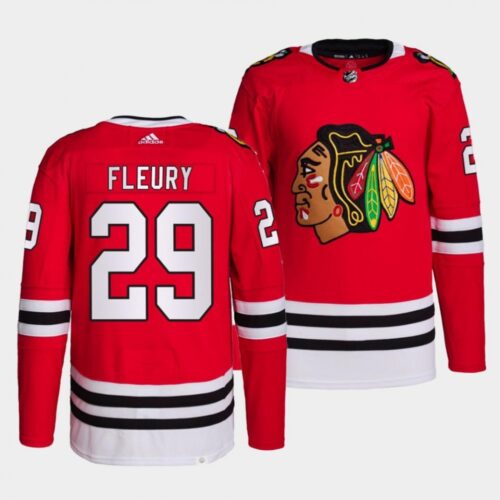 6861bdae6b278_1 Men's Chicago Blackhawks #29 Marc-Andre Fleury Red Stitched Jersey