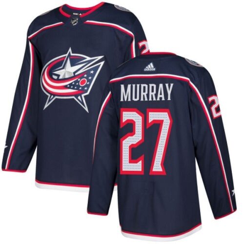 6861be0bb7127_1 Men's Columbus Blue Jackets #27 Ryan Murray Navy Stitched NHL Jersey