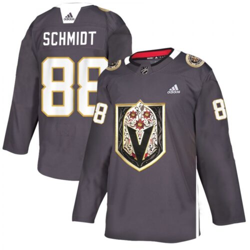 6861beea29320_1 Men's Vegas Golden Knights #88 Nate Schmidt Grey Latino Heritage Night Stitched NHL Jersey