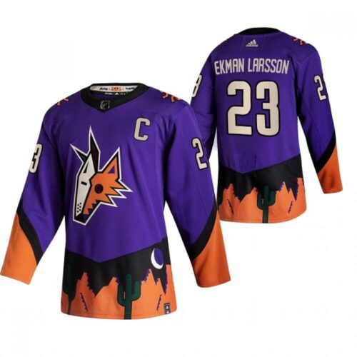 6861bf1fefe7f_1 Men's Arizona Coyotes #23 Oliver Ekman-Larsson Purple 2020-21 Reverse Retro Stitched NHL Jersey