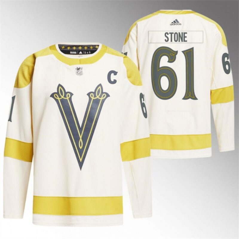 6861bfd452396_1 Men's Vegas Golden Knights #61 Mark Stone Cream 2024 Winter Classic Breakaway Stitched Jersey