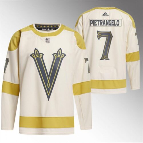 6861bfd7e078f_1 Men's Vegas Golden Knights #7 Alex Pietrangelo Cream 2024 Winter Classic Breakaway Stitched Jersey