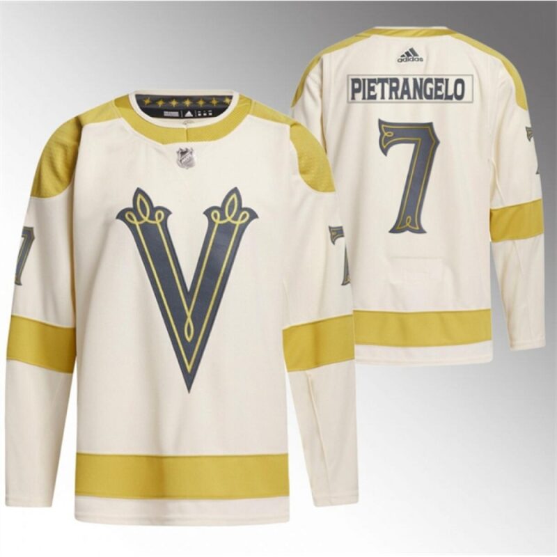 6861bfd7e078f_1 Men's Vegas Golden Knights #7 Alex Pietrangelo Cream 2024 Winter Classic Breakaway Stitched Jersey