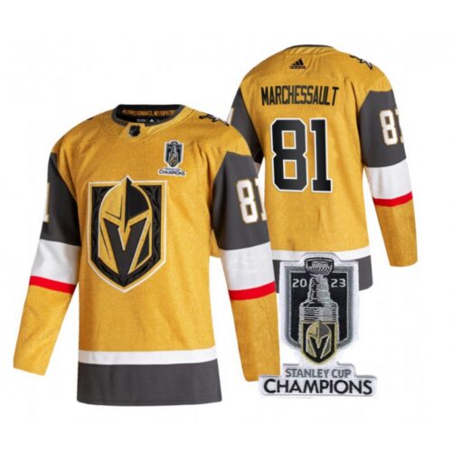 6861bff697314_1 Men's Vegas Golden Knights #81 Jonathan Marchessault Gold 2023 Stanley Cup Champions Stitched Jersey