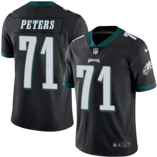 6861c04dedc4d_1 Eagles #71 Jason Peters Black Men's Stitched NFL Limited Rush Jersey