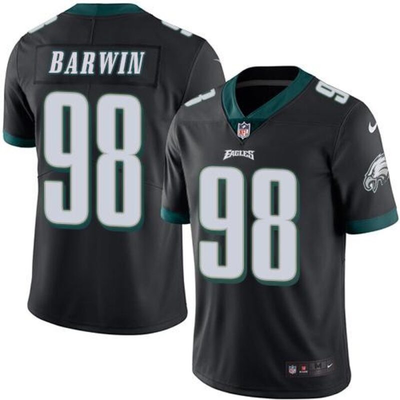 6861c0a026111_1 Eagles #98 Connor Barwin Black Men's Stitched NFL Limited Rush Jersey