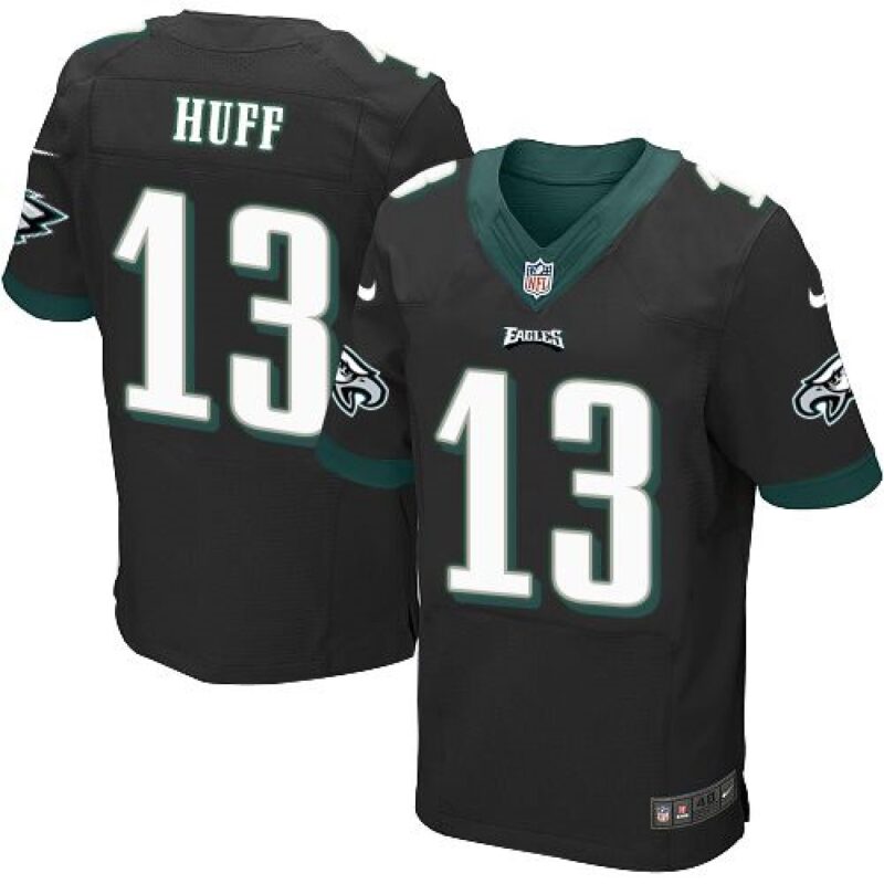 6861c15596460_1 Eagles #13 Josh Huff Black Alternate Men's Stitched NFL New Elite Jersey