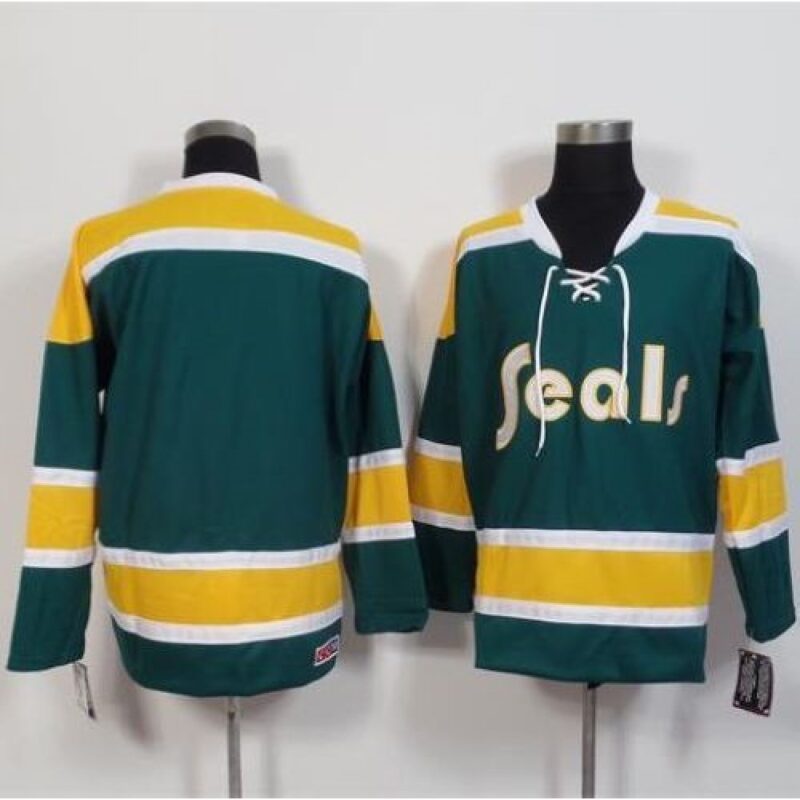 6861c1afa6af3_1 Golden Seals Blank Green/Gold CCM Throwback Stitched NHL Jersey