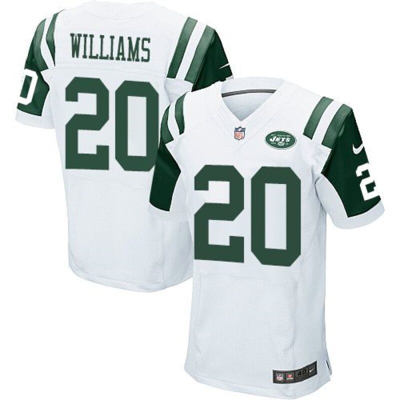 6861c23b3d86a_1 Jets #20 Marcus Williams White Men's Stitched NFL Elite Jersey
