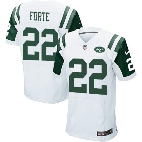 6861c23e6de86_1 Jets #22 Matt Forte White Men's Stitched NFL Elite Jersey