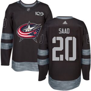 6861c23fc1d49_1 Blue Jackets #20 Brandon Saad Black 1917-2017 100th Anniversary Stitched NHL Jersey