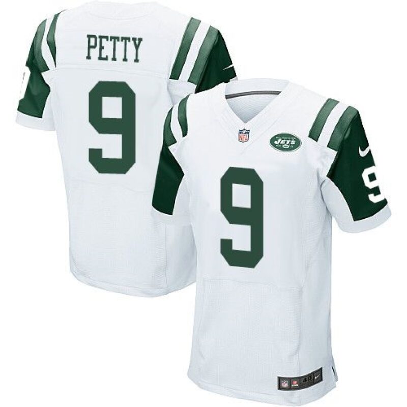 6861c2516a321_1 Jets #9 Bryce Petty White Men's Stitched NFL Elite Jersey