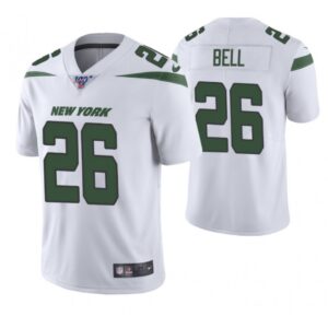 6861c282b7eac_1 Men's New York Jets #26 Le'Veon Bell White 2019 100th Season Vapor Untouchable Limited Stitched NFL Jersey