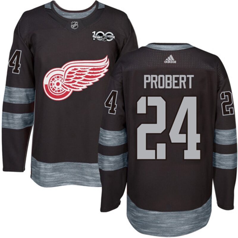 6861c28970ee3_1 Red Wings #24 Bob Probert Black 1917-2017 100th Anniversary Stitched NHL Jersey