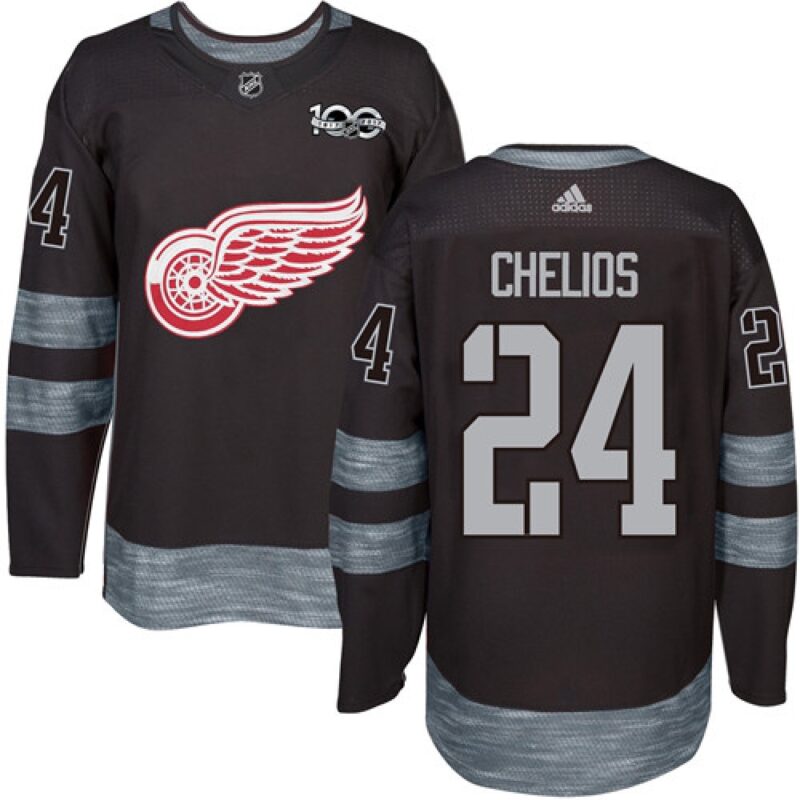 6861c28d0e181_1 Red Wings #24 Chris Chelios Black 1917-2017 100th Anniversary Stitched NHL Jersey