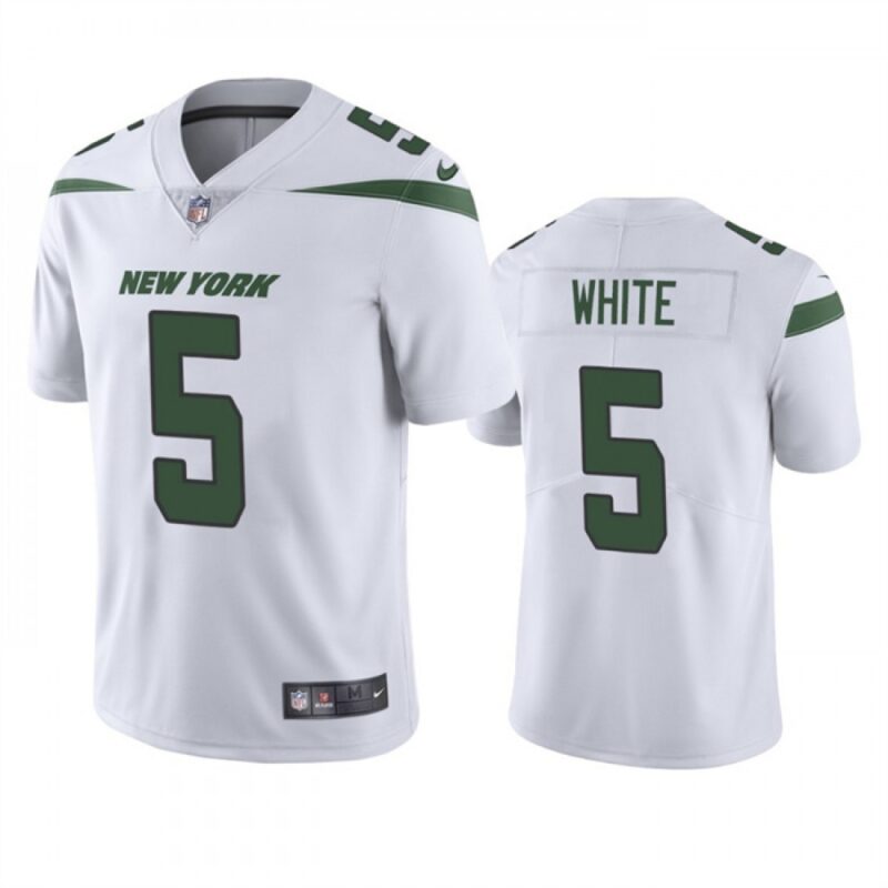 6861c29c88958_1 Men's New York Jets #5 Mike White White Vapor Untouchable Limited Stitched Jersey
