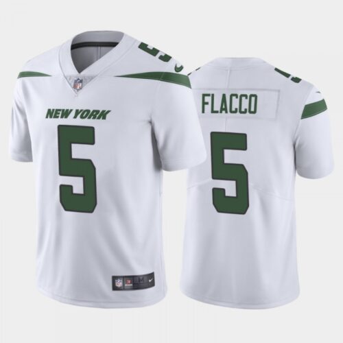 6861c29f850c1_1 Men's New York Jets #5 Joe Flacco White Vapor Untouchable Limited Stitched Jersey