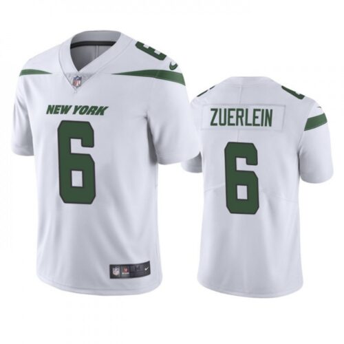 6861c2a5b6f98_1 Men's New York Jets #6 Greg Zuerlein White Vapor Untouchable Limited Stitched Jersey