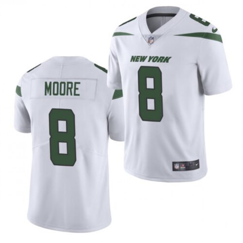 6861c2af79442_1 Men's New York Jets #8 Elijah Moore 2021 White Vapor Untouchable Limited Stitched Jersey