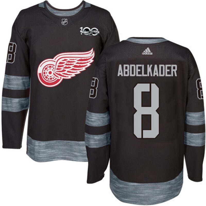 6861c2be4fd37_1 Red Wings #8 Justin Abdelkader Black 1917-2017 100th Anniversary Stitched NHL Jersey