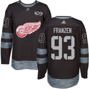 6861c2c8c5f9d_1 Red Wings #93 Johan Franzen Black 1917-2017 100th Anniversary Stitched NHL Jersey
