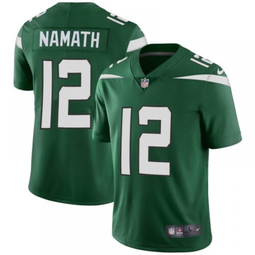 6861c2cf79563_1 Men's New York Jets #12 Joe Namath 2019 Green Vapor Untouchable Limited Stitched NFL Jersey