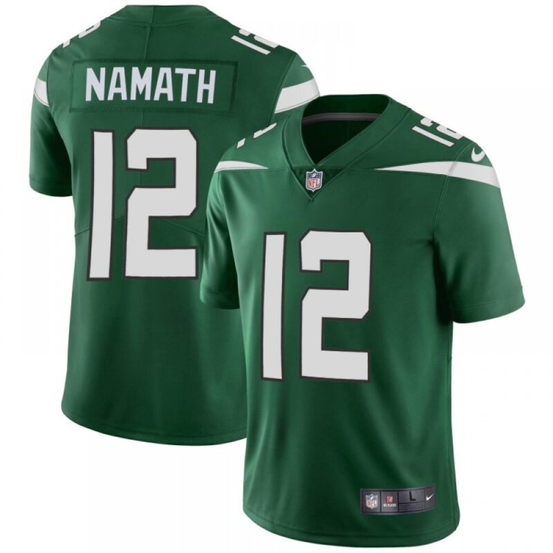 6861c2cf79563_1 Men's New York Jets #12 Joe Namath 2019 Green Vapor Untouchable Limited Stitched NFL Jersey