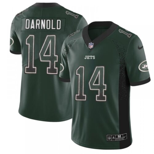 6861c2df4baa8_1 Men's New York Jets #14 Sam Darnold Green 2018 Drift Fashion Color Rush Limited Stitched NFL Jersey