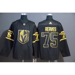 6861c3441a04c_1 Men's Vegas Golden Knights #75 Ryan Reaves Black Golden 2019 NHL All-Star Game Jersey