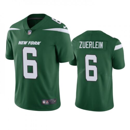 6861c35ac881c_1 Men's New York Jets #6 Greg Zuerlein Green Vapor Untouchable Limited Stitched Jersey