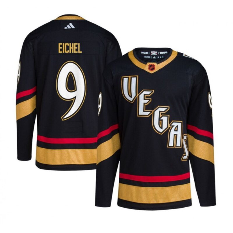 6861c35bef7f1_1 Men's Vegas Golden Knights #9 Jack Eichel Black 2022-23 Reverse Retro Stitched Jersey