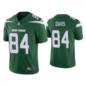 6861c37a0bd48_1 Men's New York Jets #84 Corey Davis 2021 Green Vapor Untouchable Limited Stitched Jersey